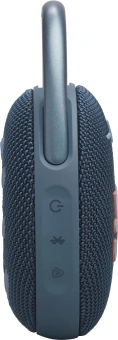 Колонка порт. JBL Clip 5 синий 7W Mono BT 10м 1400mAh (JBLCLIP5BLU) - купить недорого с доставкой в интернет-магазине