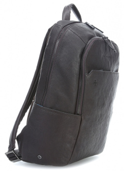 Рюкзак Piquadro Black Square CA3214B3/TM темно-коричневый кожа - купить недорого с доставкой в интернет-магазине