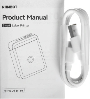 Термопринтер Niimbot D110 M white (1746733) 203dpi 40мм/с/USB/BT для печ.этик. белый - купить недорого с доставкой в интернет-магазине