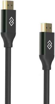 Кабель аудио-видео Digma HDMI (m)/HDMI (m) 5м. феррит.кольца позолоч.конт. черный (D-HDMI-V2.1-5M) - купить недорого с доставкой в интернет-магазине