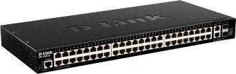Коммутатор D-Link DGS-1520-52/A1A (L3) 48x1Гбит/с 2x10Гбит/с 2xКомбо(10GBase-T/SFP+) 2SFP+ управляемый - купить недорого с доставкой в интернет-магазине