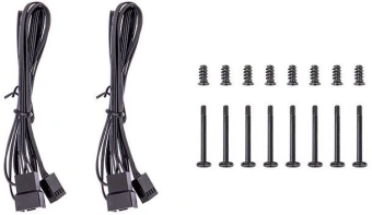 Вентилятор для корпуса Thermaltake CT140 140х140x25 черный 4-pin 30.5дБ (упак.:2шт) (CL-F148-PL14BL-A) Ret - купить недорого с доставкой в интернет-магазине