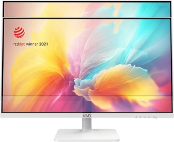 Монитор MSI 27" Modern MD2712PW белый IPS LED 1ms 16:9 HDMI M/M матовая HAS Piv 300cd 178гр/178гр 1920x1080 100Hz FreeSync FHD USB 5.85кг - купить недорого с доставкой в интернет-магазине