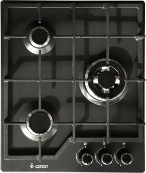 Газовая варочная поверхность Gefest ПВГ 1100 К2 черный - купить недорого с доставкой в интернет-магазине