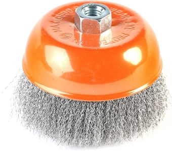 Щетка дисковая Patriot 813010004 d=125мм d(посад.)=14мм (угловые шлифмашины) (упак.:1шт) - купить недорого с доставкой в интернет-магазине