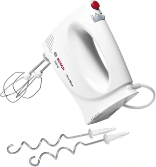 Миксер ручной Bosch MFQ3030 350Вт белый - купить недорого с доставкой в интернет-магазине