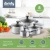 Набор посуды Domfy Home Cucina 8 предметов (DKM-CW108) - купить недорого с доставкой в интернет-магазине