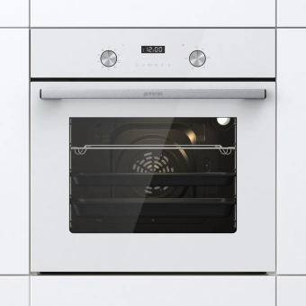 Духовой шкаф Электрический Gorenje BO6737E03NWG белый - купить недорого с доставкой в интернет-магазине