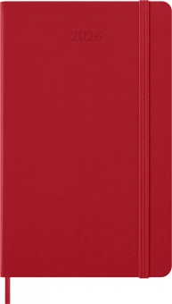 Ежедневник Moleskine CLASSIC Large 130х210мм 400стр. красный - купить недорого с доставкой в интернет-магазине