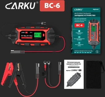 Зарядное устройство Carku BC-6 - купить недорого с доставкой в интернет-магазине