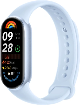 Фитнес-трекер Xiaomi Smart Band 9 AMOLED корп.:синий рем.:синий (BHR8346GL ) - купить недорого с доставкой в интернет-магазине