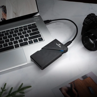 Накопитель SSD A-Data USB-C 4.0 4TB SE920-4TCBK SE920 2.5" черный - купить недорого с доставкой в интернет-магазине
