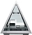 Корпус Azza Pyramid L черный/серебристый без БП ATX 6x120mm 2xUSB3.0 audio bott PSU