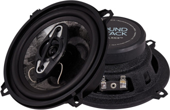 Колонки автомобильные Kicx SA 134 80Вт 90дБ 4Ом 13см (5дюйм) (ком.:2кол.) коаксиальные четырехполосные - купить недорого с доставкой в интернет-магазине