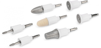 Маникюрно-педикюрный набор Vitek VT-2214 насадок в компл.:7шт (подсветка) золотистый/белый - купить недорого с доставкой в интернет-магазине