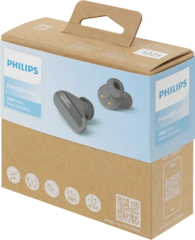 Гарнитура внутриканальные Philips TAT3508BK/00 черный беспроводные bluetooth в ушной раковине - купить недорого с доставкой в интернет-магазине