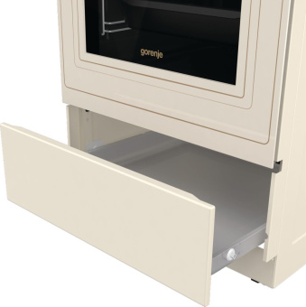 Плита Электрическая Gorenje GECS5B70CLI бежевый стеклокерамика (без крышки) - купить недорого с доставкой в интернет-магазине