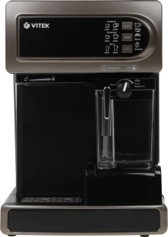 Кофеварка рожковая Vitek VT-1517 1238Вт коричневый - купить недорого с доставкой в интернет-магазине