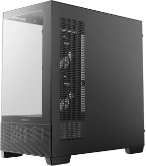 Корпус Deepcool CG380U 3F черный без БП mATX 6x120mm 3x140mm 2xUSB3.0 audio bott PSU - купить недорого с доставкой в интернет-магазине