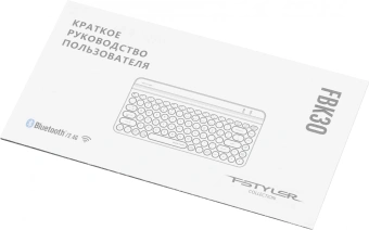 Клавиатура A4Tech FBK30 черный USB беспроводная BT/Radio slim Multimedia (FBK30 BLACK) - купить недорого с доставкой в интернет-магазине