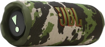 Колонка порт. JBL FLIP 7 камуфляж 25W 1.0 BT 1800mAh (JBLFLIP7SQUAD) - купить недорого с доставкой в интернет-магазине