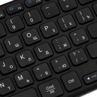 Клавиатура Оклик K614W черный USB беспроводная slim Multimedia Touch (1979327) - купить недорого с доставкой в интернет-магазине