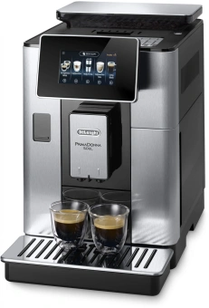 Кофемашина Delonghi ECAM610.75.MB 1450Вт черный/серебристый - купить недорого с доставкой в интернет-магазине