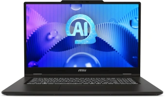 Ноутбук MSI Venture 17 AI A1MG-004XRU Core Ultra 5 125H 16Gb SSD512Gb Intel Arc 17.3" IPS FHD (1920x1080) FreeDOS grey WiFi BT Cam (9S7-17U211-004) - купить недорого с доставкой в интернет-магазине