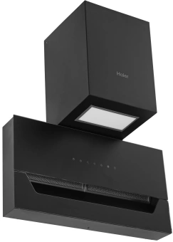 Вытяжка каминная Haier HVX-W682CB черный управление: сенсорное (1 мотор) - купить недорого с доставкой в интернет-магазине