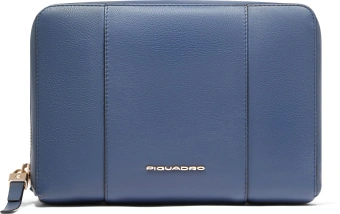 Косметичка Piquadro Circle BY6543W92/BLU4 синий натур.кожа - купить недорого с доставкой в интернет-магазине