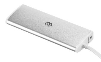 Разветвитель USB-C Digma HUB-4U3.0-UC-S 4порт. серебристый - купить недорого с доставкой в интернет-магазине