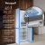 Холодильник Weissgauff WCD 450 BEG NoFrost Inverter 3-хкамерн. бежевый инвертер - купить недорого с доставкой в интернет-магазине