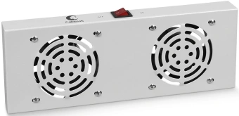 Модуль вентиляторный Cabeus (TRAY-FAN2) 2 вент. серый - купить недорого с доставкой в интернет-магазине