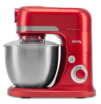 Кухонная машина Domfy DSC-KM502 планетар.вращ. 2000Вт красный - купить недорого с доставкой в интернет-магазине