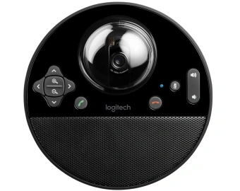 Камера Web Logitech Conference Cam ВСС950 черный 3Mpix (1920x1080) USB2.0 с микрофоном (960-001005) - купить недорого с доставкой в интернет-магазине