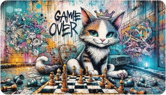 Коврик для мыши Cactus Game Over 700x400x4мм (CS-MP-COR01XLL) - купить недорого с доставкой в интернет-магазине