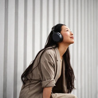 Наушники мониторные Sennheiser Momentum Wireless 4 2м черный беспроводные bluetooth оголовье (M4AEBT BLACK) - купить недорого с доставкой в интернет-магазине