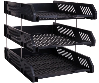 Лоток горизонтальный Deli E9209 для бумаг 268х336х118мм ассорти - купить недорого с доставкой в интернет-магазине