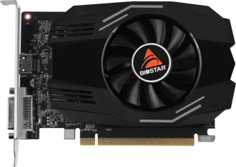 Видеокарта Biostar PCI-E 4.0 GT1030-4GB DDR4 NVIDIA GeForce GT 1030 4Gb 64bit DDR4 2000/1152 DVIx1 HDMIx1 HDCP Ret - купить недорого с доставкой в интернет-магазине