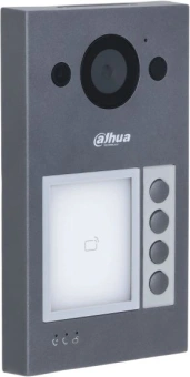 Видеопанель Dahua DHI-VTO3311Q-WP цветной сигнал CMOS цвет панели: серый - купить недорого с доставкой в интернет-магазине