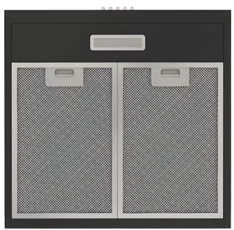 Вытяжка встраиваемая Elikor ECO BK 50 черный управление: кнопочное (2 мотора) - купить недорого с доставкой в интернет-магазине