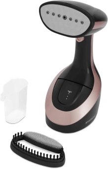 Отпариватель ручной Hyundai H-HS02127 1650Вт черный/розовый - купить недорого с доставкой в интернет-магазине