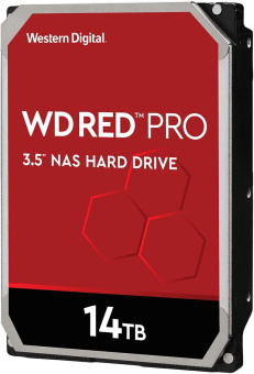 Жесткий диск WD SATA-III 14Tb WD141KFGX Red Pro (7200rpm) 512Mb 3.5" - купить недорого с доставкой в интернет-магазине