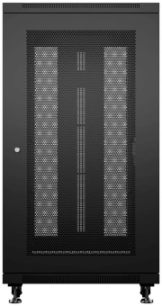 Шкаф коммутационный Cabeus (ND-05C-42U60/80-BK) напольный 42U 600x800мм пер.дв.перфор. задн.дв.перфор. 800кг черный 700мм 2055мм IP20 сталь - купить недорого с доставкой в интернет-магазине