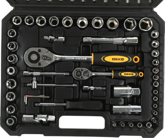 Набор инструментов Deko DKAT108 108 предметов (жесткий кейс) - купить недорого с доставкой в интернет-магазине
