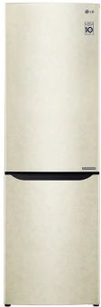 Холодильник LG GA-B419SEJL 2-хкамерн. бежевый глянц. инвертер - купить недорого с доставкой в интернет-магазине