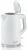 Чайник электрический Gorenje K17DPW 1.7л. 2200Вт белый/серебристый корпус: металл/пластик - купить недорого с доставкой в интернет-магазине