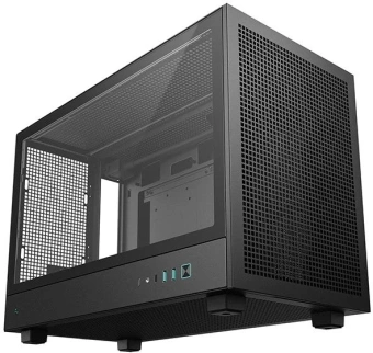 Корпус Deepcool CH260 черный без БП mATX 6x120mm 2x140mm 2xUSB3.0 bott PSU - купить недорого с доставкой в интернет-магазине