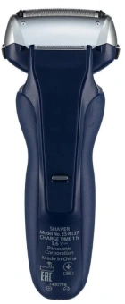 Бритва сетчатая Panasonic ES-RT37 реж.эл.:3 питан.:аккум. синий/серебристый - купить недорого с доставкой в интернет-магазине