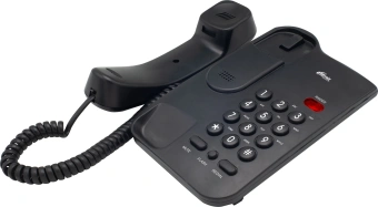 Телефон проводной Ritmix RT-311 черный - купить недорого с доставкой в интернет-магазине